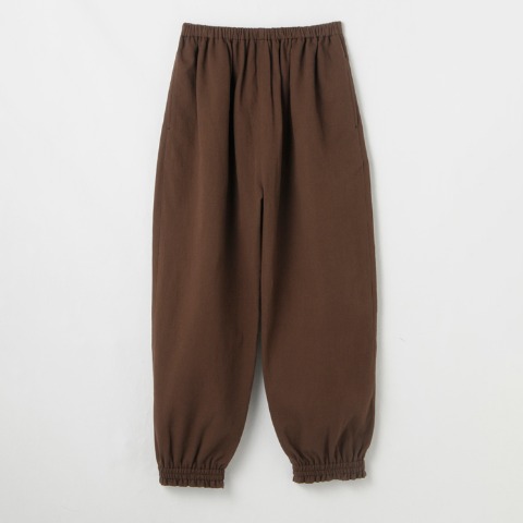 レディース　裾ミニフリルゆるりパンツ(tsukuru&Lin.)