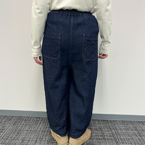 レディース　カットデニムパンツ（Mushroom）