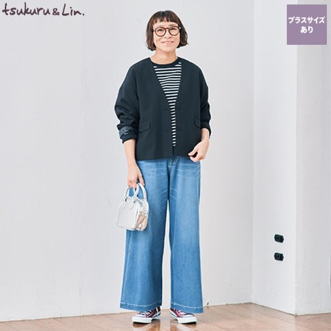 レディース　デニムパンツ（tsukuru&Lin.）