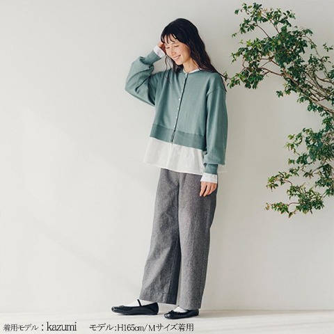 レディース　ワイドパンツ（tsukuru&Lin.）