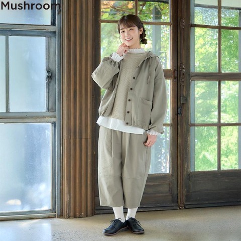 レディース　パンツ（Mushroom)