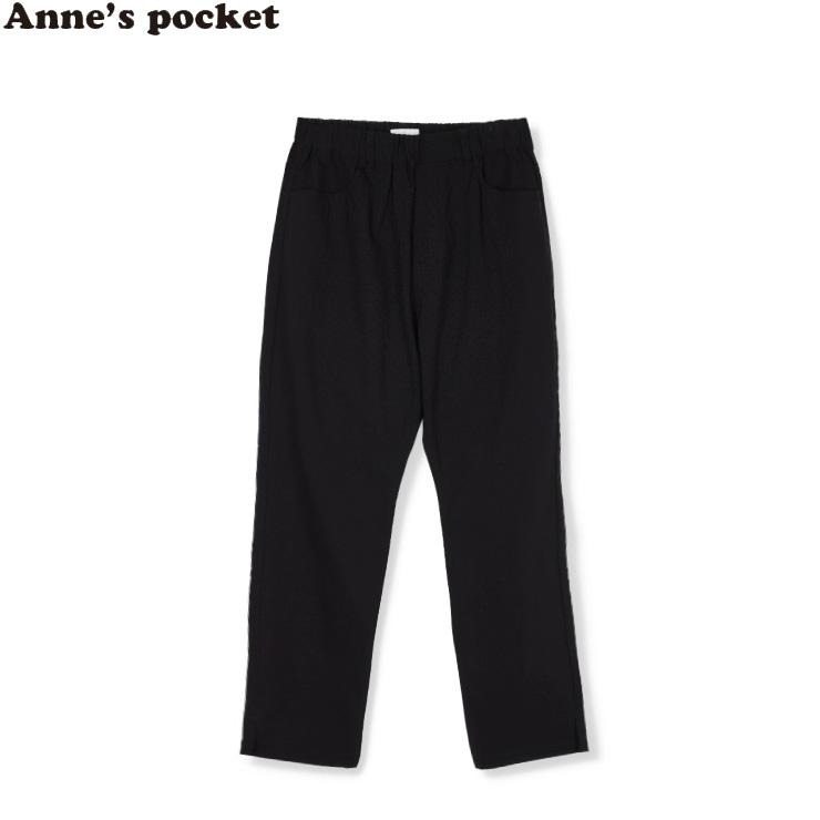 レディース 着ままストレッチサブリナパンツ (Anne's Pocket