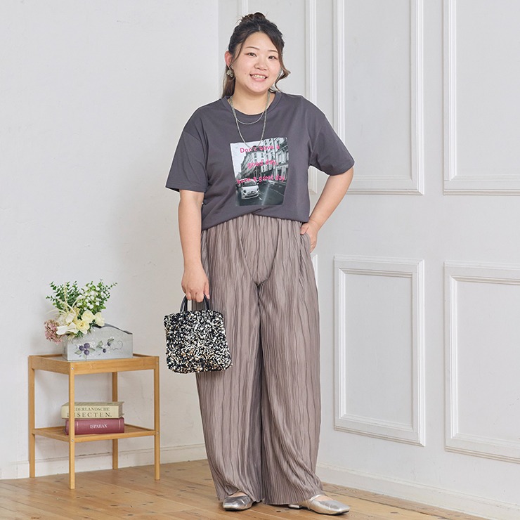 ゆうゆう様♡ご確認用✿5点リバーシブルツーピースかぼちゃパンツ にこシャン2P レディース プリーツパンツ（ぽちゃゆん） | シャンブル | しまむらパーク
