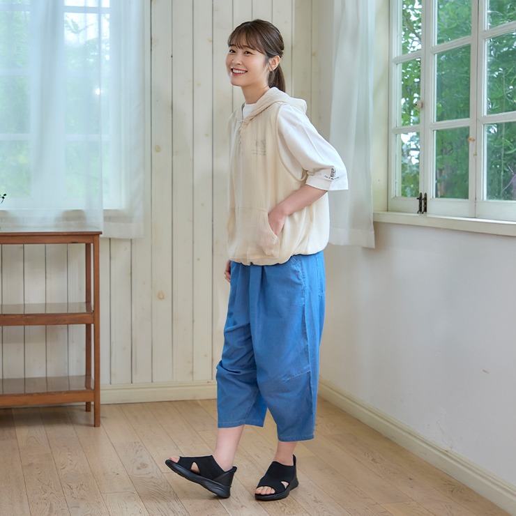 レディース 膝ダーツパンツ（Mushroom) | シャンブル | しまむらパーク