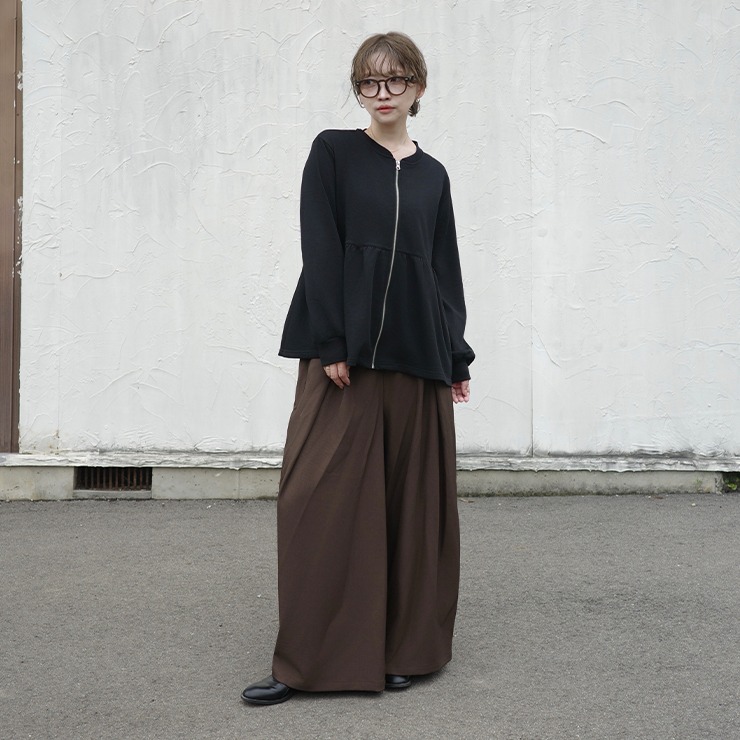 レディース タックワイドパンツ(YUKI) | シャンブル | しまむらパーク