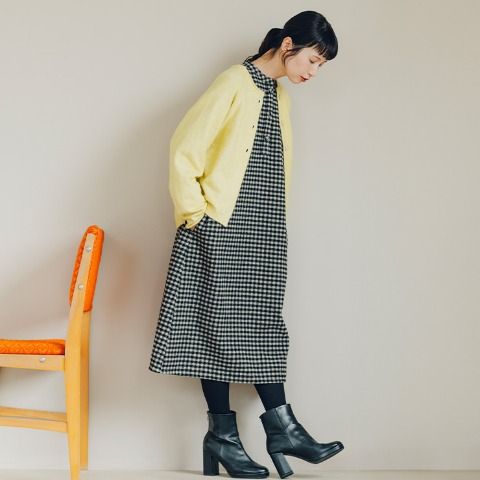 レディース　ヘンリーワンピース　（tsukuru＆Lin.）