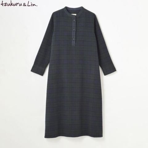 レディース　ヘンリーワンピース　（tsukuru＆Lin.）