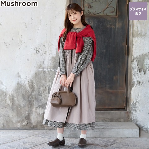 レディース　レースジレ（Mushroom）