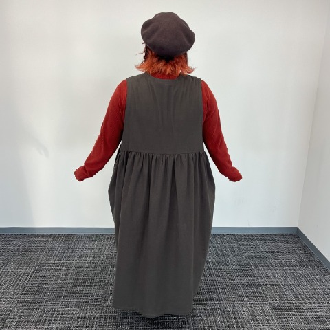 レディース　前後2WAYジャンパースカート（Mushroom）