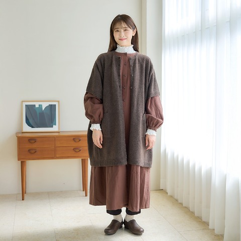 レディース　前後2WAYワンピース（Mushroom）