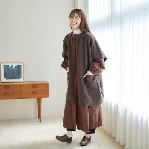 レディース　前後2WAYワンピース（Mushroom）