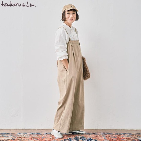 レディース　サロペット（tsukuru&Lin.）