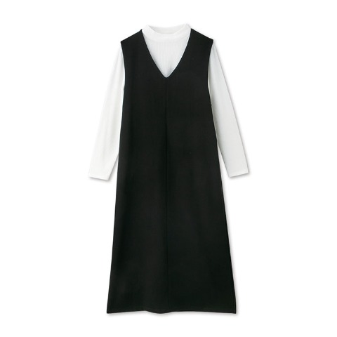 レディース　プルオーバー＋ジャンパースカートセット（Clasiiki）