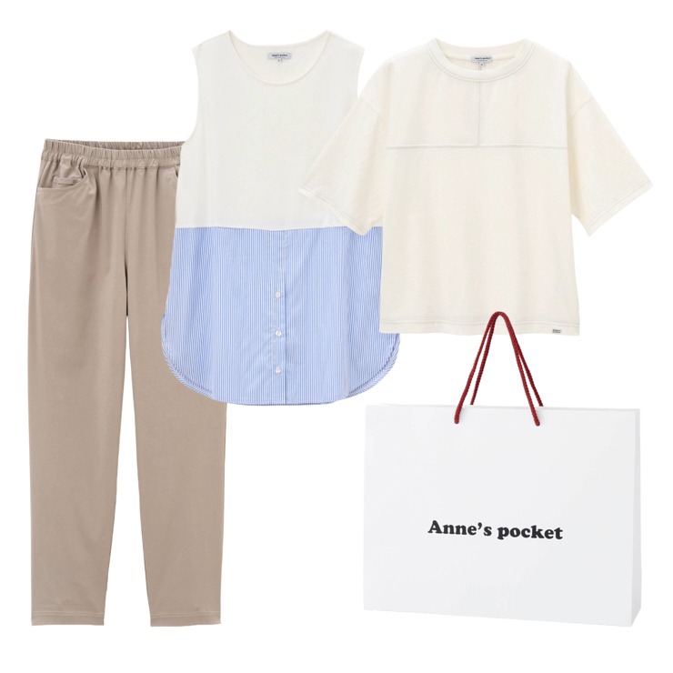 レディース ハッピーバッグ3点セット（Anne's pocket） | シャンブル