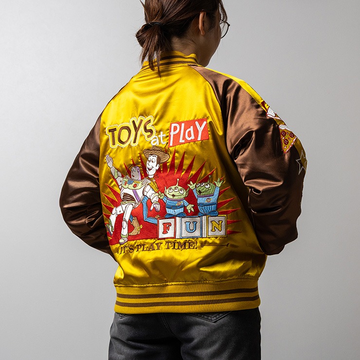 【新品L】WIND AND SEA×トイストーリー リバーシブルスカジャン TOY STORY x WDS SKA JUAMPER – WIND AND SEA