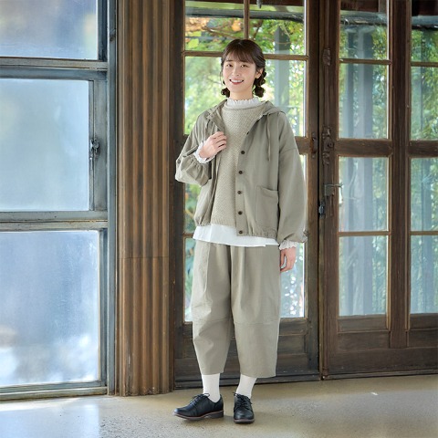 レディース　マウンテンパーカ（Mushroom）