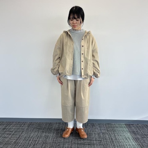 レディース　マウンテンパーカ（Mushroom）