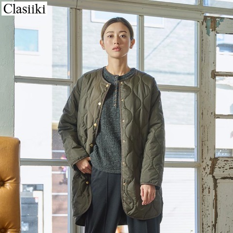 レディース　キルトコート(Clasiiki)
