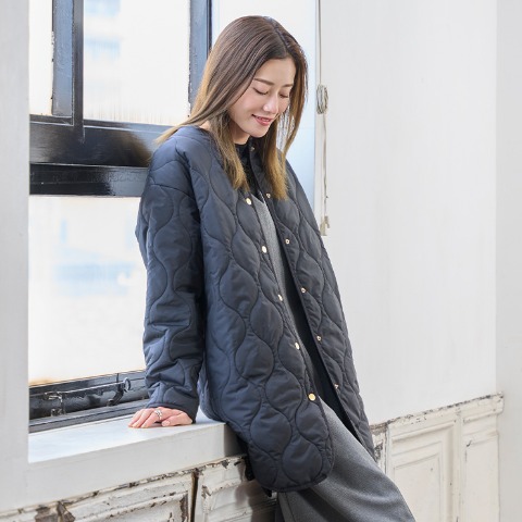 レディース　キルトコート(Clasiiki)