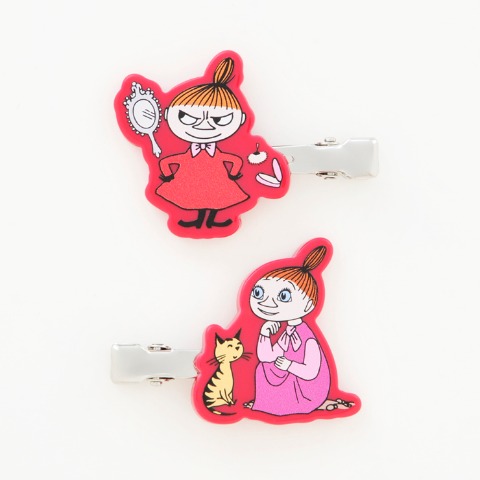 レディース　ヘアクリップ2点セット（MOOMIN）