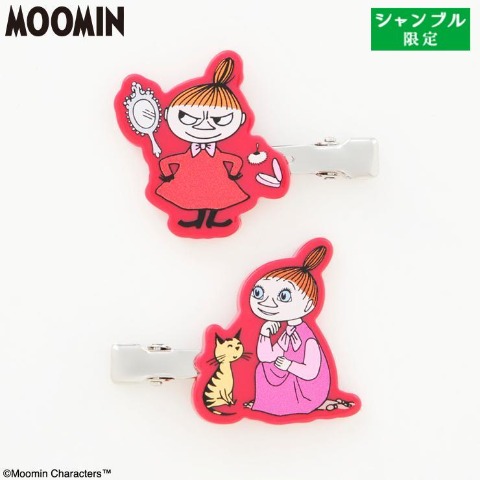 レディース　ヘアクリップ2点セット（MOOMIN）