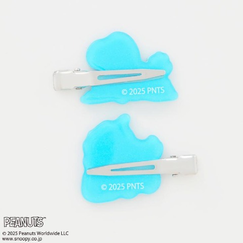 レディース　ヘアクリップ2点セット（PEANUTS）