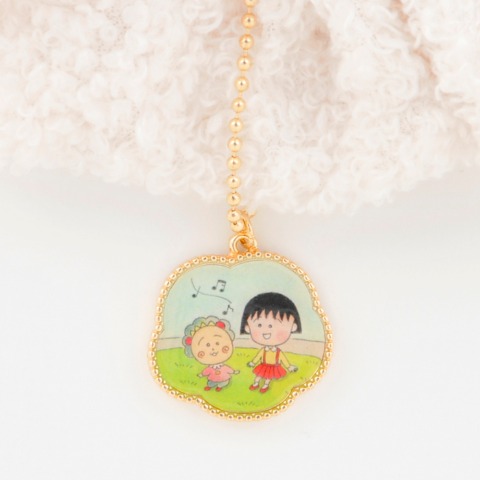 レディース　シュシュ（まる子とコジコジ×tsukuru&Lin.）