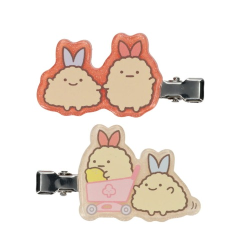 レディース　ヘアクリップ２点セット（すみっコぐらし）