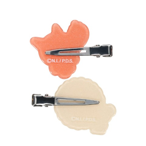 レディース　ヘアクリップ２点セット（ANGEL BLUE）