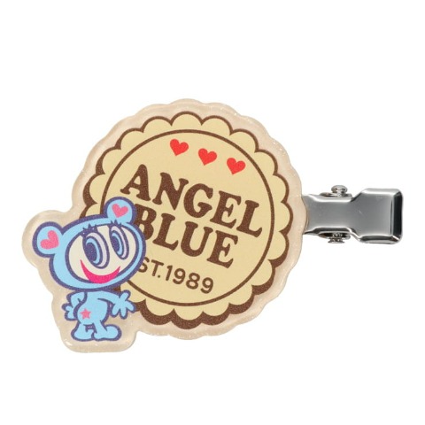 レディース　ヘアクリップ２点セット（ANGEL BLUE）