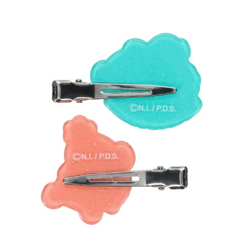 レディース　ヘアクリップ２点セット（ANGEL BLUE）