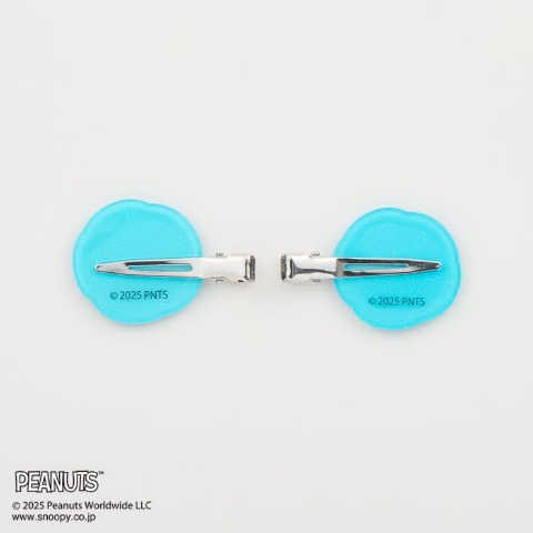 レディース　ヘアクリップ２点セット（PEANUTS）