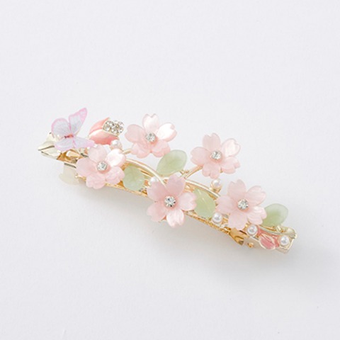 レディース　バレッタ（桜シリーズ）