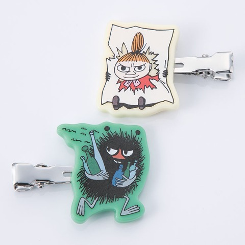 レディース　ヘアクリップ２点セット（MOOMIN）