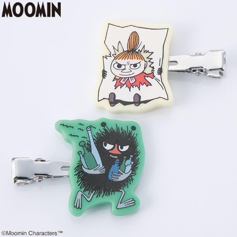 レディース　ヘアクリップ２点セット（MOOMIN）