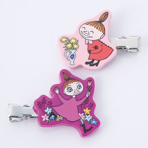 レディース　ヘアクリップ２点セット（MOOMIN）