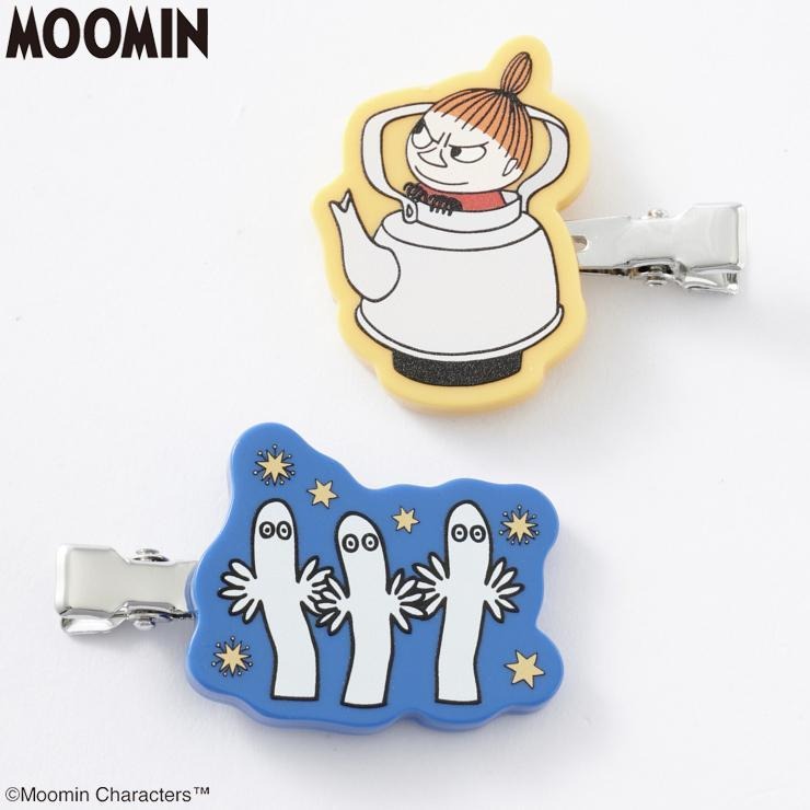 レディース ヘアクリップ2点セット（MOOMIN） | シャンブル