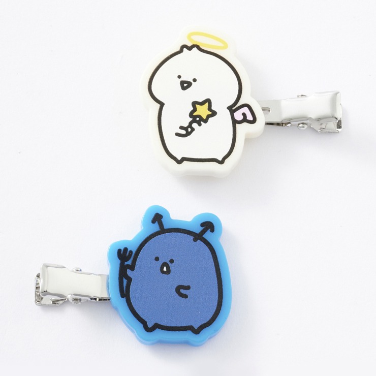 レディース ヘアクリップ2点セット（お文具といっしょ） | シャンブル