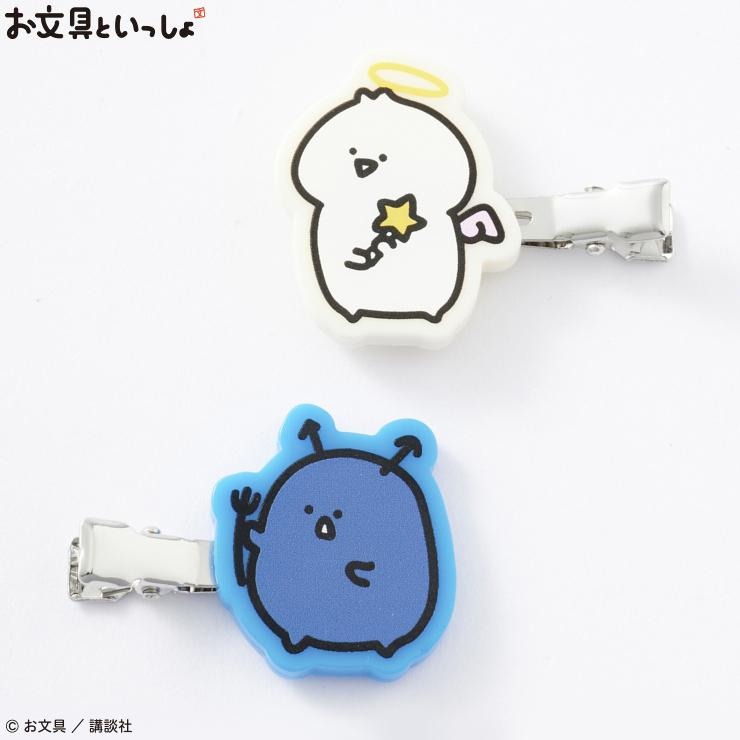 レディース ヘアクリップ2点セット（お文具といっしょ） | シャンブル