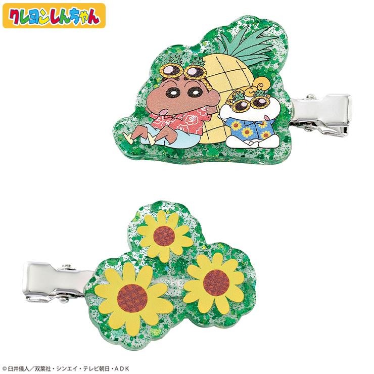 レディース ヘアクリップ2点セット（クレヨンしんちゃん