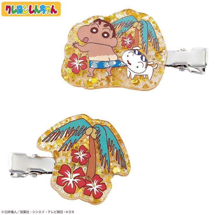 レディース ヘアクリップ2点セット（クレヨンしんちゃん
