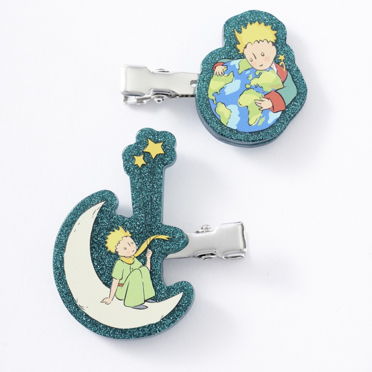 レディース ヘアクリップ2点セット（星の王子さま） | シャンブル