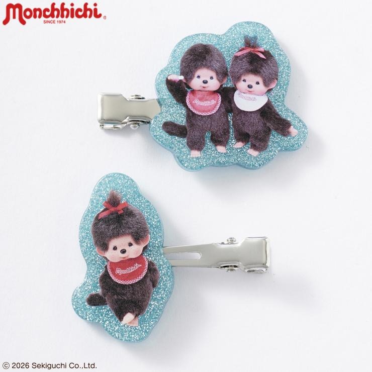 伊勢丹限定　モンチッチ　ハワイアンガール　２個セット レディース ヘアクリップ2点セット（モンチッチ） | シャンブル