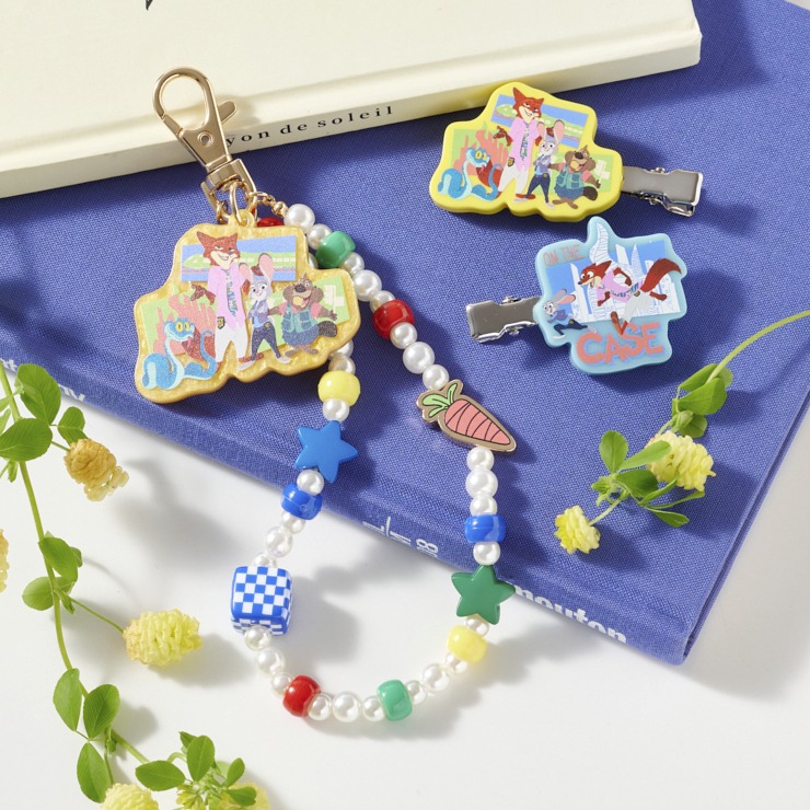 レディース ヘアクリップ2点セット（ズートピア2） | シャンブル