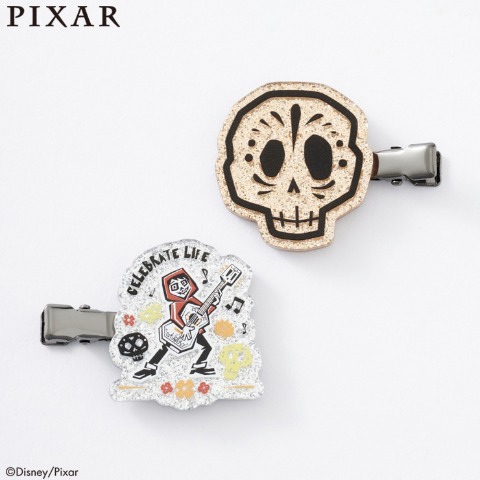 レディース　ヘアクリップ２点セット（リメンバー・ミー）