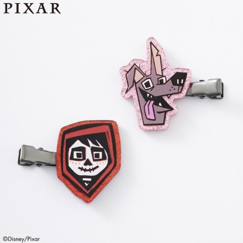 レディース　ヘアクリップ２点セット（リメンバー・ミー）