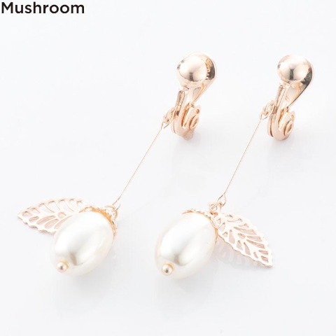 レディース　イヤリング（Mushroom）