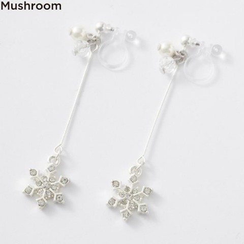 レディース　イヤリング（Mushroom）