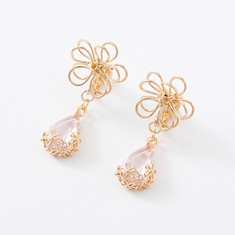 レディース　イヤリング（桜シリーズ）