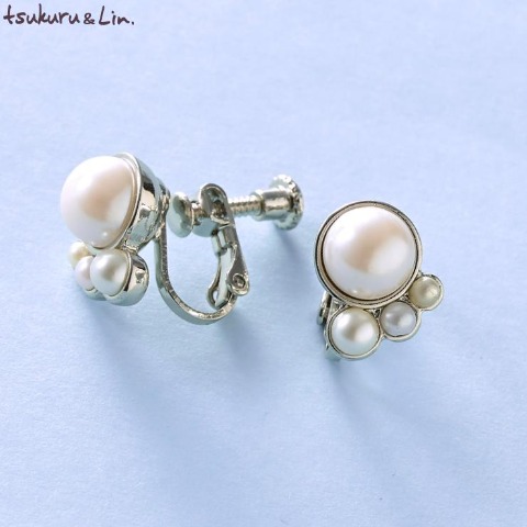 レディース　イヤリング（tsukuru&Lin.）